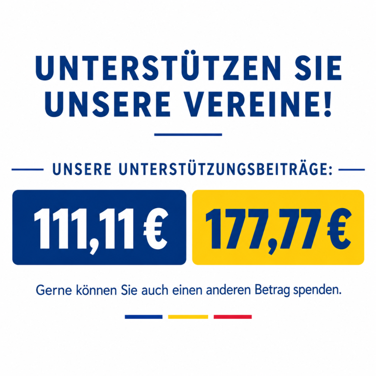 Unterstützen Sie Roisdorfer Vereine